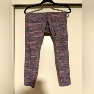Lululemon Align HR Leggings With Pockets 25” | pink purple stripes